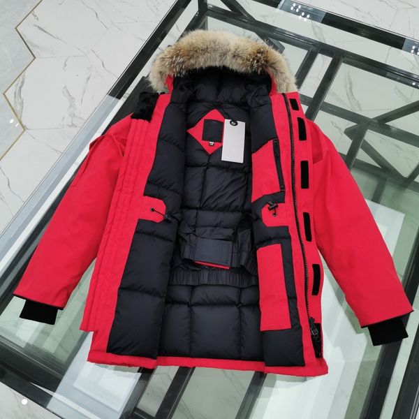 designers coatwinter down jackets 08 hoodie real wolf fur holder women's jacket zipper windproof and coat warm outdoor parka women whit, Black
designers coatwinter down jackets 08 hoodie real wolf fur holder women's jacket zipper windproof and coat warm outdoor parka women whit, Black