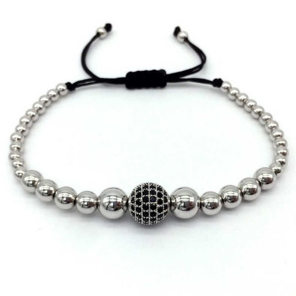 beaded strands 2020 simple fashion disco ball charm bracelet men classic pave cz braided macrame beads bracelet for men jewelry gift l221012, Black
beaded strands 2020 simple fashion disco ball charm bracelet men classic pave cz braided macrame beads bracelet for men jewelry gift l221012, Black