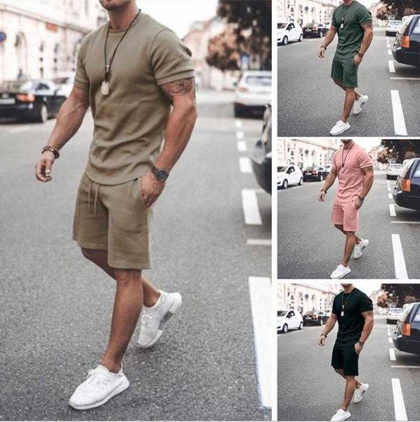 mens tracksuit 21 summer short sleeves shorts casual pure color outfits men breathable two piece pants active sweatsuits, Gray
mens tracksuit 21 summer short sleeves shorts casual pure color outfits men breathable two piece pants active sweatsuits, Gray