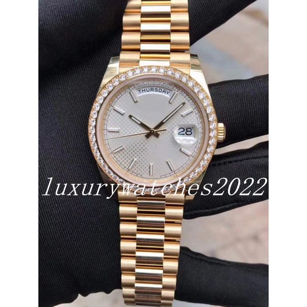luxury watch classic v5 version mens lady 40mm automatic mechanical yellow gold silver diagonal motif index movement sapphire glass business, Slivery;brown
luxury watch classic v5 version mens lady 40mm automatic mechanical yellow gold silver diagonal motif index movement sapphire glass business, Slivery;brown