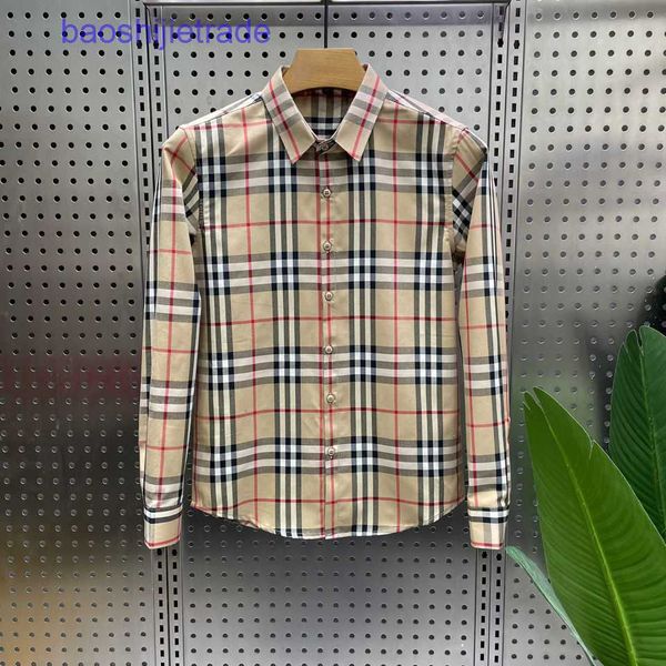 designer casual men shirts brand burbely online shop quality classic plaid long sleeve spirit guy slim fit fas, White;black
designer casual men shirts brand burbely online shop quality classic plaid long sleeve spirit guy slim fit fas, White;black