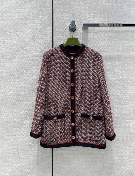milan runway jackets 2022 autumn winter o neck long sleeve panelled women's designer sweaters brand same style outerwear 1016-10, Black;brown
milan runway jackets 2022 autumn winter o neck long sleeve panelled women's designer sweaters brand same style outerwear 1016-10, Black;brown