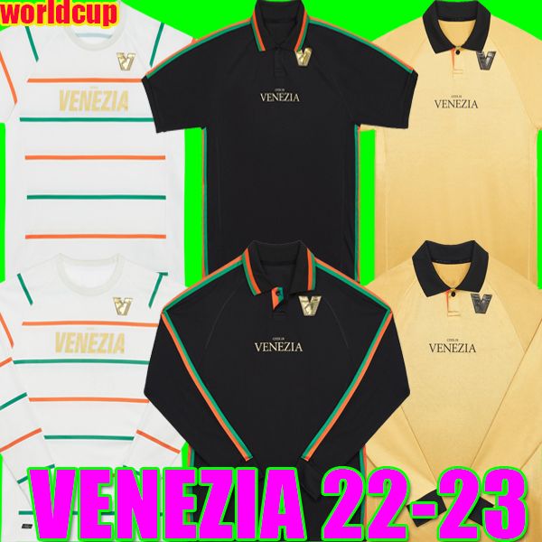 22 23 venezia fc soccer jersey home black away third gold aramu forte venice 2022 2023 busio football shirts 3rd adukt kids kit uniform pre, Black;yellow
22 23 venezia fc soccer jersey home black away third gold aramu forte venice 2022 2023 busio football shirts 3rd adukt kids kit uniform pre, Black;yellow