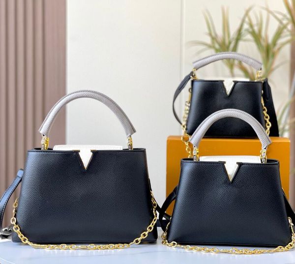 designer chain handbag women fashion shoulder bags shop bags flap purse granular genuine leather quality removable strap gold tote bag
designer chain handbag women fashion shoulder bags shop bags flap purse granular genuine leather quality removable strap gold tote bag