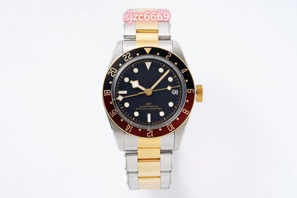 zf gmt watch m79833mn-0001 41mm diameter with eta2836 movement 24 hour calibration bidirectional rotating outer ring sapphire mirror, Slivery;golden
zf gmt watch m79833mn-0001 41mm diameter with eta2836 movement 24 hour calibration bidirectional rotating outer ring sapphire mirror, Slivery;golden