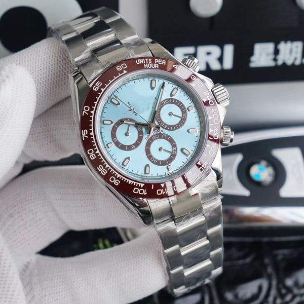 with original box luxury mens watches 116519ln watch montre de luxe automatic wristwatches steel ring bezel 316l adustable folding buckle bl, Slivery;brown
with original box luxury mens watches 116519ln watch montre de luxe automatic wristwatches steel ring bezel 316l adustable folding buckle bl, Slivery;brown