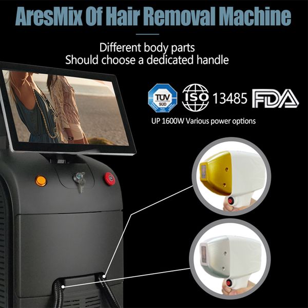 1600w permanent depilation 808nm diode laser hair removal machine factory price dk20, Black
1600w permanent depilation 808nm diode laser hair removal machine factory price dk20, Black