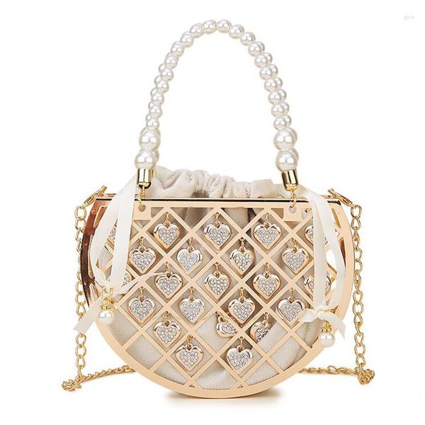 evening bags metal bucket hollow design luxury women party bag purses and handbags ladies shoulder chain banquet handbag totes
evening bags metal bucket hollow design luxury women party bag purses and handbags ladies shoulder chain banquet handbag totes