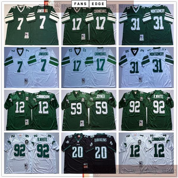 college wear ncaa football retro vintage 12 randall cunningham 92 reggie white ron jaworski harold carmichael wilbert montgomery brian dawki, Black
college wear ncaa football retro vintage 12 randall cunningham 92 reggie white ron jaworski harold carmichael wilbert montgomery brian dawki, Black