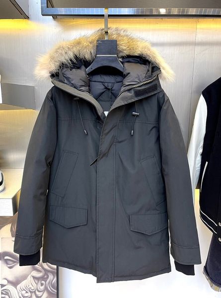 fur hooded down parka puffer winter jacket coat full zip men outwear parkas black size s-xxl
fur hooded down parka puffer winter jacket coat full zip men outwear parkas black size s-xxl