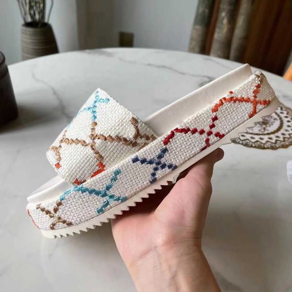 womens platform sandals slippers slide fashion designer luxury flat high heels flip flops shoes embroidered platform rubber sandal casual nu, Black
womens platform sandals slippers slide fashion designer luxury flat high heels flip flops shoes embroidered platform rubber sandal casual nu, Black