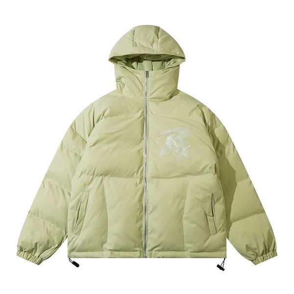 winter hooded down parkas jacket streetwear harajuku embroidery star thicken warm padded bubble coats men fashion puffer hood jackets, Black
winter hooded down parkas jacket streetwear harajuku embroidery star thicken warm padded bubble coats men fashion puffer hood jackets, Black