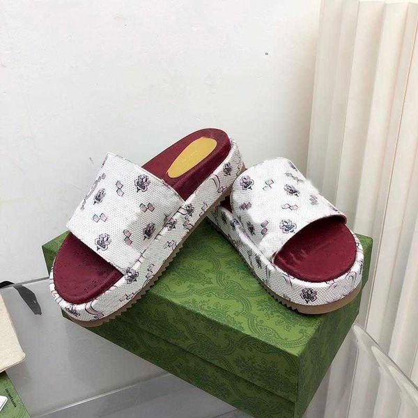 2022 women's platform sandals slippers slide designer luxury flat high heels flip flops shoes embroidered platform rubber sandal casual, Black
2022 women's platform sandals slippers slide designer luxury flat high heels flip flops shoes embroidered platform rubber sandal casual, Black
