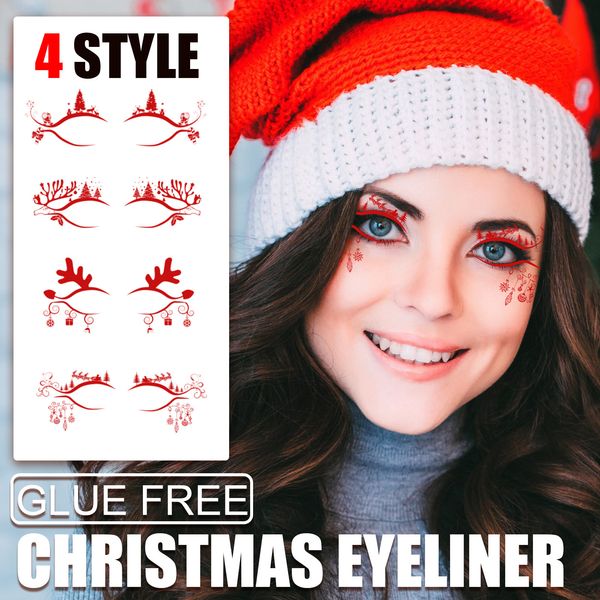 christmas eyeliner stickers self-adhesive eye sticker eyeshadow stencils moulds card draw eye template makeup winged tools patch for beauty
christmas eyeliner stickers self-adhesive eye sticker eyeshadow stencils moulds card draw eye template makeup winged tools patch for beauty