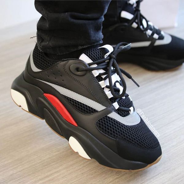 italy design reflective b22 sneakers shoes men technical chunky rubber sole fabric men's mesh calfskin casual walking comfort outdoor t, Black
italy design reflective b22 sneakers shoes men technical chunky rubber sole fabric men's mesh calfskin casual walking comfort outdoor t, Black