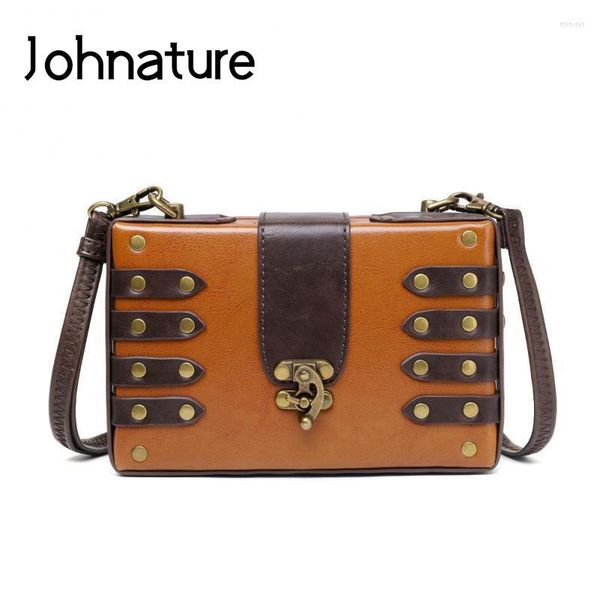 evening bags johnature punk industry rivet women bag retro versatile small square women's one shoulder & crossbody
evening bags johnature punk industry rivet women bag retro versatile small square women's one shoulder & crossbody