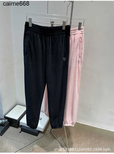 women's designer pants autumn new fashion brand classic version alexanders velvet sports pants wangs, Black;white
women's designer pants autumn new fashion brand classic version alexanders velvet sports pants wangs, Black;white