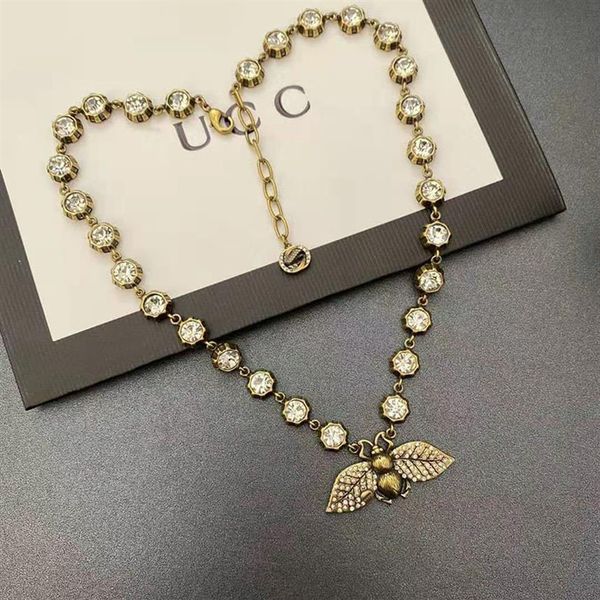womens diamond necklaces bee pendant necklace designer luxury fashion temperament necklace mens gift gold classic jewelry d2011115185x, Silver
womens diamond necklaces bee pendant necklace designer luxury fashion temperament necklace mens gift gold classic jewelry d2011115185x, Silver