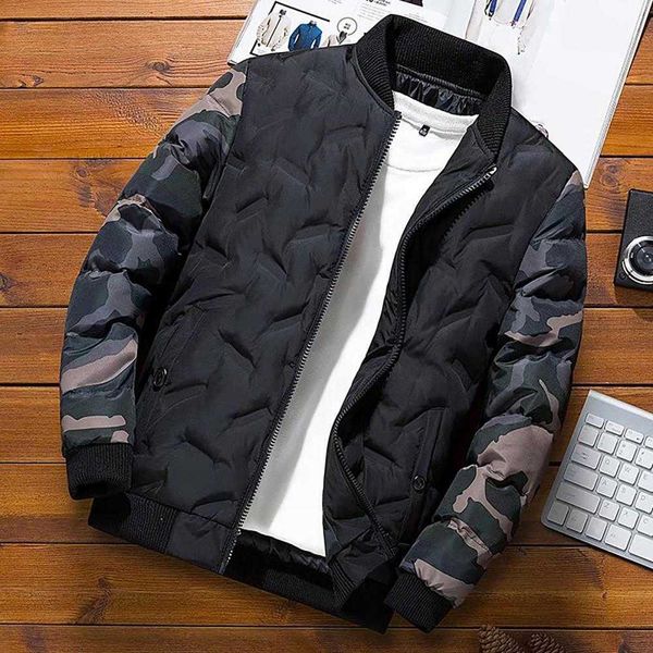 men's jackets popular men outwear male men jacket slim fit windproof cotton padded baseball jacket coldproof t221017, Black;brown
men's jackets popular men outwear male men jacket slim fit windproof cotton padded baseball jacket coldproof t221017, Black;brown