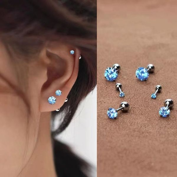 s999 sterling silver klein blue elegant stud earrings for women girls nice simple cz zircon stone diamond earring ear rings jewelry gift, Golden;silver
s999 sterling silver klein blue elegant stud earrings for women girls nice simple cz zircon stone diamond earring ear rings jewelry gift, Golden;silver