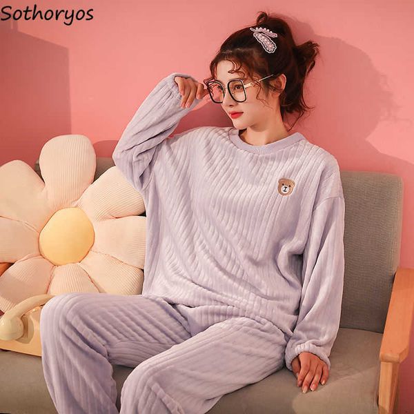 women's sleep lounge coral fleece pajama sets women slouchy lounge wear sweet printed round neck cozy sleepwear cute dents thermal pyja
women's sleep lounge coral fleece pajama sets women slouchy lounge wear sweet printed round neck cozy sleepwear cute dents thermal pyja