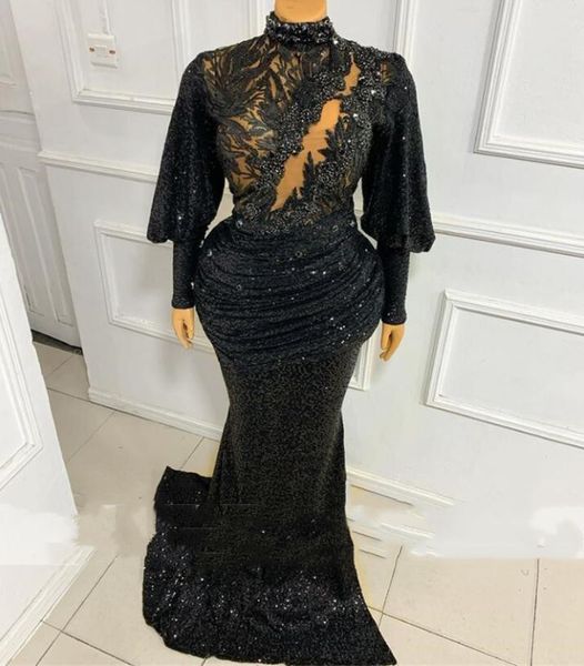 mermaid african prom dresses 2023 puffy sleeves black sequins crystal beads pearls evening party dress robe de soiree
mermaid african prom dresses 2023 puffy sleeves black sequins crystal beads pearls evening party dress robe de soiree