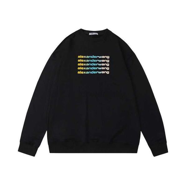 womens hoodies alexanders designer wangs sweatshirtsautumn new style color gradual change foam bullet screen letter printing terry long slee, Black
womens hoodies alexanders designer wangs sweatshirtsautumn new style color gradual change foam bullet screen letter printing terry long slee, Black