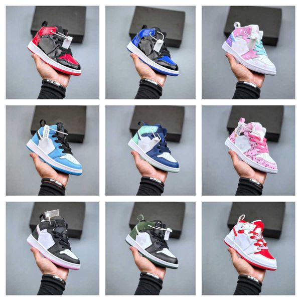 infant baby mid running shoes boys girls kids jumpman 1 og basketball shoes designer toddler enfants mid gs lucid green sports sneakers
infant baby mid running shoes boys girls kids jumpman 1 og basketball shoes designer toddler enfants mid gs lucid green sports sneakers