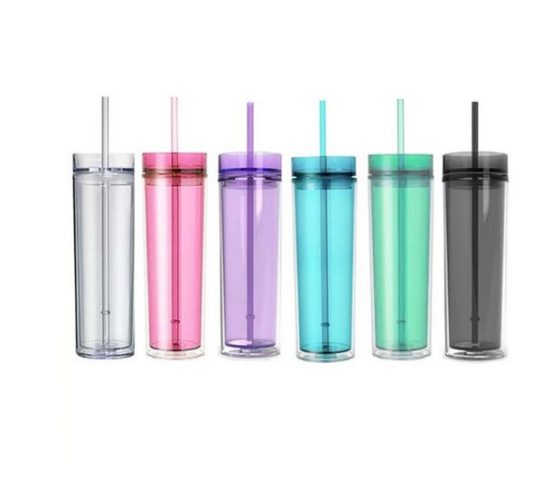 sea 16oz skinny acrylic tumblers mixed colors plastic clear cups double wall portable easy to take transparent coffee mugs with lid and stra
sea 16oz skinny acrylic tumblers mixed colors plastic clear cups double wall portable easy to take transparent coffee mugs with lid and stra