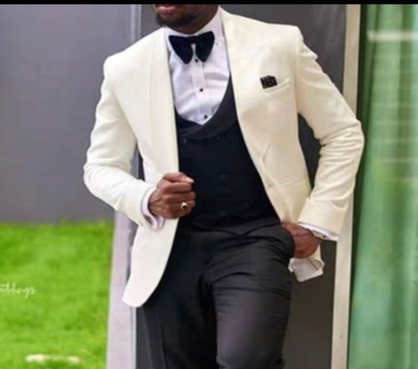 excellent off-white groom tuxedos shawl lapel slim fit groomsmen wedding dress excellent man jacket blazer 3 piece suit, Black;gray
excellent off-white groom tuxedos shawl lapel slim fit groomsmen wedding dress excellent man jacket blazer 3 piece suit, Black;gray