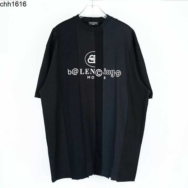 balencaigaess japanese aoyama shop splicing 22ss spring and summer new short sleeve t-shirt paris b both men and women, White;black
balencaigaess japanese aoyama shop splicing 22ss spring and summer new short sleeve t-shirt paris b both men and women, White;black