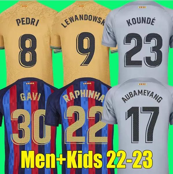 22 23 camisetas de football soccer jersey pedri lewandowski gavi 2022 fc ansu fati ferran raphinha barcelona dest football shirt men barca k, Black;yellow
22 23 camisetas de football soccer jersey pedri lewandowski gavi 2022 fc ansu fati ferran raphinha barcelona dest football shirt men barca k, Black;yellow