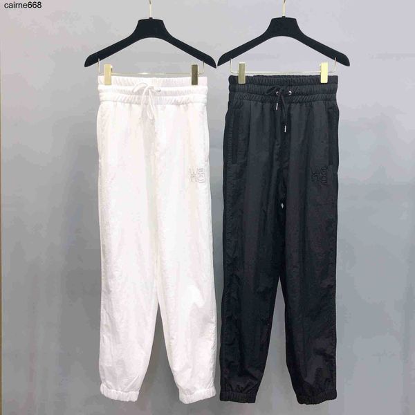 women's designer pants high waist drawstring elastic waist sports leisure front alexanders back sports pants women wangs, Black;white
women's designer pants high waist drawstring elastic waist sports leisure front alexanders back sports pants women wangs, Black;white