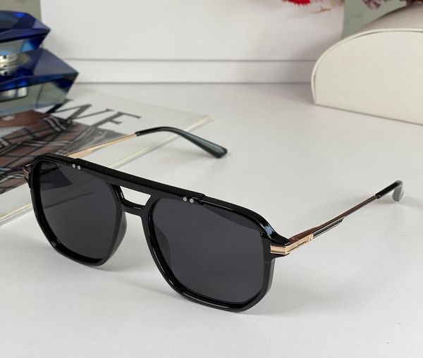 shiny black pilot sunglasses for men black lenses sun glasses occhiali da sole sonnenbrille uv400 popular eyewear with box, White;black
shiny black pilot sunglasses for men black lenses sun glasses occhiali da sole sonnenbrille uv400 popular eyewear with box, White;black