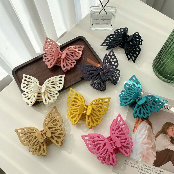 korean extra large hair claw double-layer butterfly clamp hairpin hair clips sweet women barrettes ponytail clip, Slivery;golden
korean extra large hair claw double-layer butterfly clamp hairpin hair clips sweet women barrettes ponytail clip, Slivery;golden