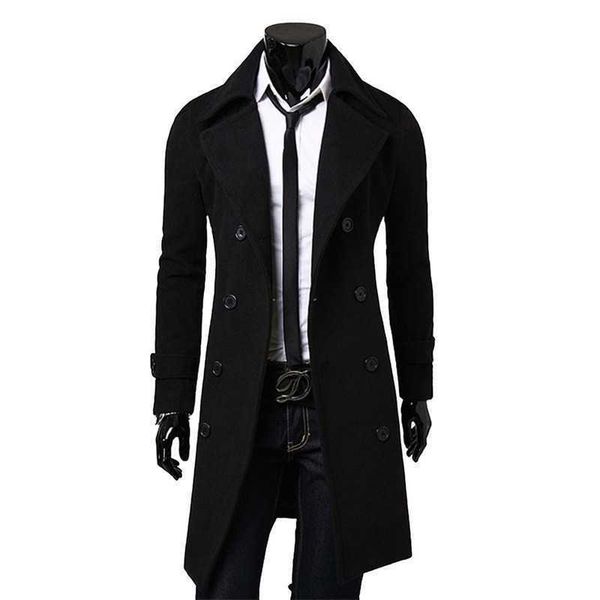 men's fur faux fur men's double breasted trench coat 2022 new wool blend brand fashion casual slim fit solid color male coat jacke, Black
men's fur faux fur men's double breasted trench coat 2022 new wool blend brand fashion casual slim fit solid color male coat jacke, Black