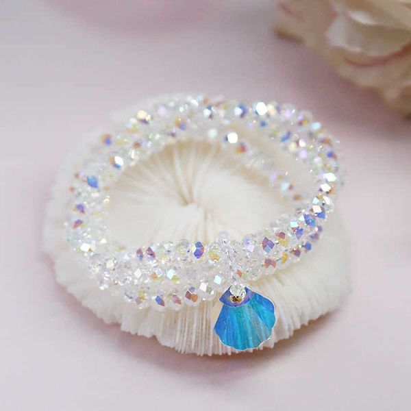 beaded strands 2022 new shiny shell pendant 3 circles clear crystal beads strand women bracelets girls party vacation fashion jewelry ybr537, Black
beaded strands 2022 new shiny shell pendant 3 circles clear crystal beads strand women bracelets girls party vacation fashion jewelry ybr537, Black