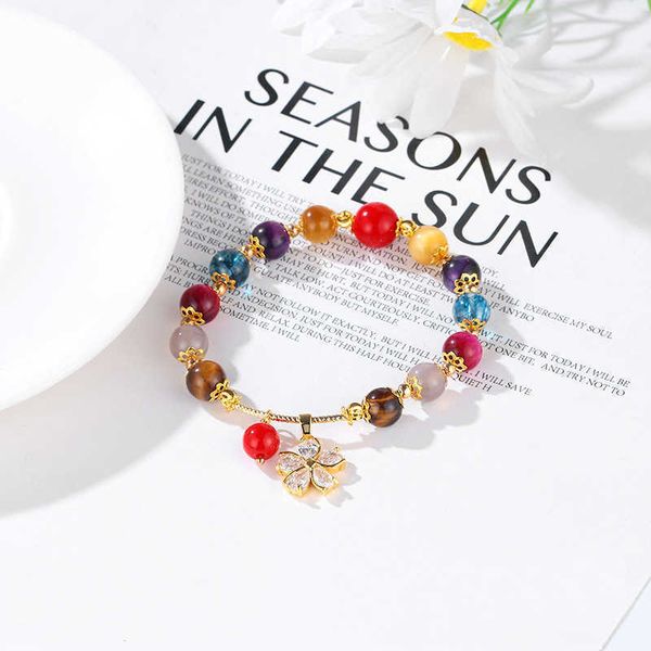 beaded strands luxury multicolor natural crystal tiger's eye stone moonstone beades flower zircon strand bracelets women fine jewelry y, Black
beaded strands luxury multicolor natural crystal tiger's eye stone moonstone beades flower zircon strand bracelets women fine jewelry y, Black