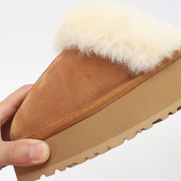designer wool slippers winter ankle boots slideshow australian snow moccasin rub plush rubber indoor classic non-slip men's and women&#, Black
designer wool slippers winter ankle boots slideshow australian snow moccasin rub plush rubber indoor classic non-slip men's and women&#, Black