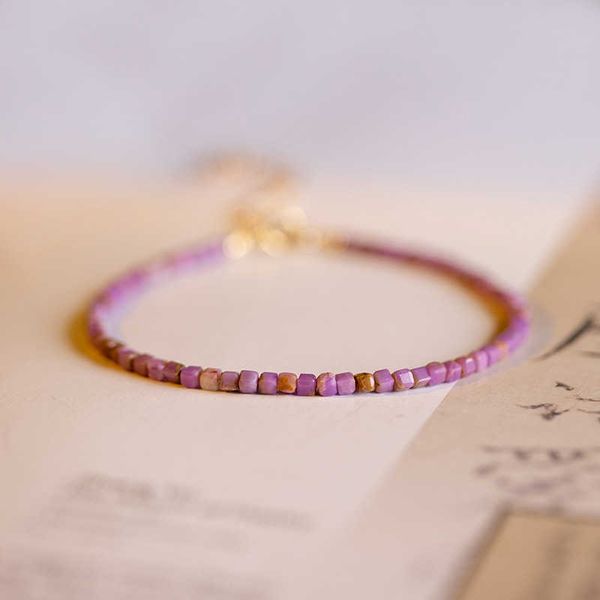 beaded strands 2mm natural purple mica stone amethyst beaded bracelets for women 14k gold filled love lucky fine jewelry accessories ybr665, Black
beaded strands 2mm natural purple mica stone amethyst beaded bracelets for women 14k gold filled love lucky fine jewelry accessories ybr665, Black