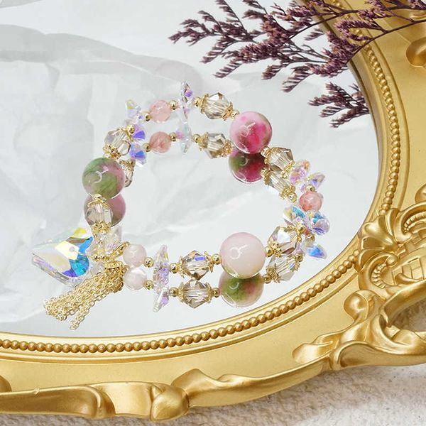 beaded strands tassel/love heart crystal candy colors pink/green/blue/purple natrual stone beaded strand bracelets women fashion jewelry ybr, Black
beaded strands tassel/love heart crystal candy colors pink/green/blue/purple natrual stone beaded strand bracelets women fashion jewelry ybr, Black