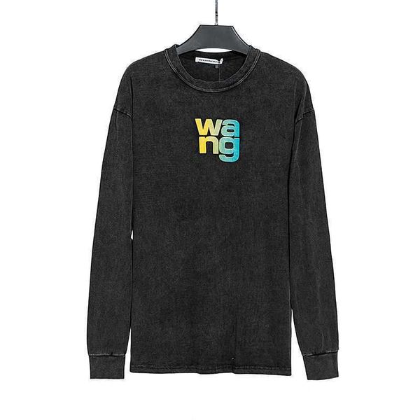 men's hoodies alexanders designer wangs sweatshirts autumn winter foam printing colorful letters men women's long sleeve, Black
men's hoodies alexanders designer wangs sweatshirts autumn winter foam printing colorful letters men women's long sleeve, Black