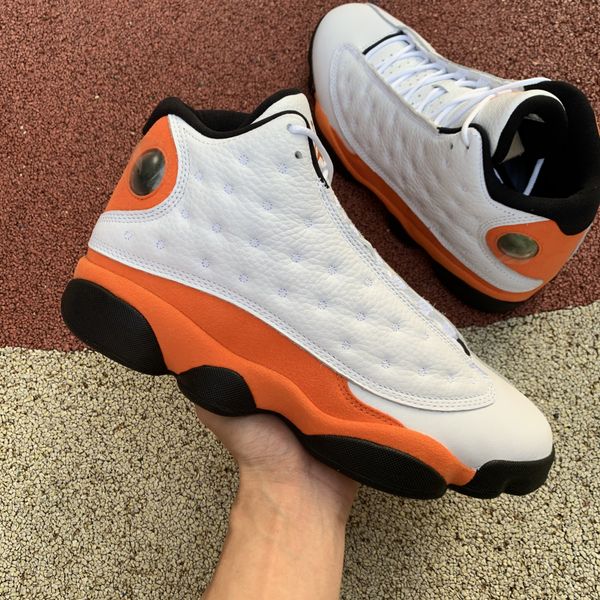 with box 13 13s mens basketball shoes starfish white black orange high cut men women trainers sports sneakers 414571-108 og quality 40-47 us
with box 13 13s mens basketball shoes starfish white black orange high cut men women trainers sports sneakers 414571-108 og quality 40-47 us