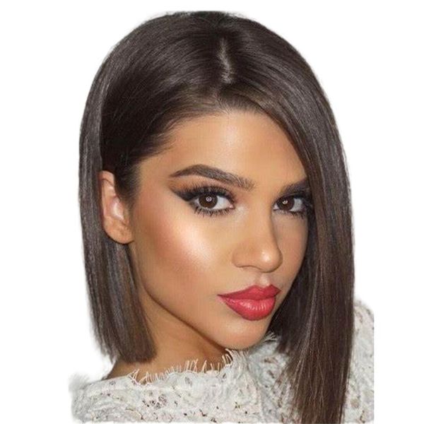 short pixie bob side part human hair wigs brazilian straight lace wig pre plucked hairline 150% density, Black;brown
short pixie bob side part human hair wigs brazilian straight lace wig pre plucked hairline 150% density, Black;brown