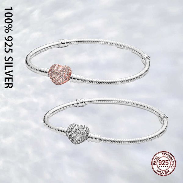 charm bracelets fit original real 925 sterling silver heart clasp snake chain bracelet for women fashion luxury diy bracelet jewelry l221013, Golden;silver
charm bracelets fit original real 925 sterling silver heart clasp snake chain bracelet for women fashion luxury diy bracelet jewelry l221013, Golden;silver