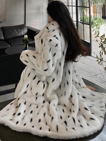 women's fur winter long thick warm fluffy colorful black and white jacquard faux coat women lapel loose european fashion 2022
women's fur winter long thick warm fluffy colorful black and white jacquard faux coat women lapel loose european fashion 2022