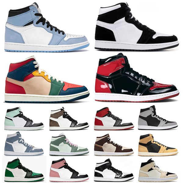 new jumpman 1 mens womens basketball shoes designer cream dark chocolate high patent bred 1s ts x fragment mid dutch green sports sneakers t
new jumpman 1 mens womens basketball shoes designer cream dark chocolate high patent bred 1s ts x fragment mid dutch green sports sneakers t