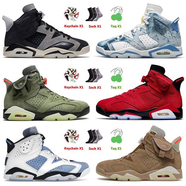 fashion men basketball shoes 6 6s vi jumpman sneakers washed denim toro glow british khaki mens women unc trainers sports sneakers size 13, White;red
fashion men basketball shoes 6 6s vi jumpman sneakers washed denim toro glow british khaki mens women unc trainers sports sneakers size 13, White;red