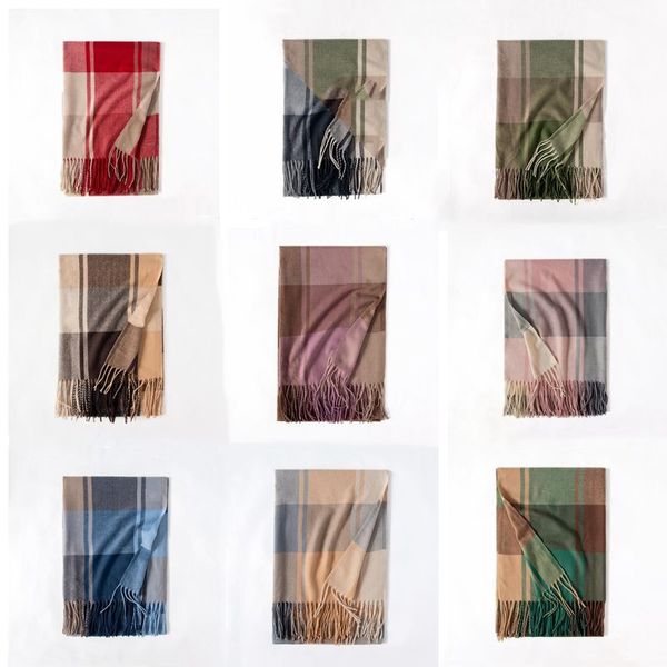 plaid scarves tassel check cashmere scarf designer brand classic tartan wraps fashion oversized shawl winter lattice collar thickened warm b, Red;brown
plaid scarves tassel check cashmere scarf designer brand classic tartan wraps fashion oversized shawl winter lattice collar thickened warm b, Red;brown