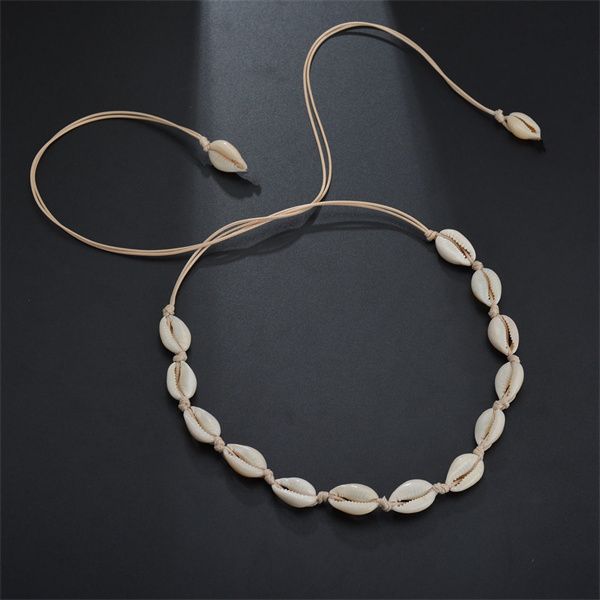 european and american fashion choker chokers hawaiian necklace handmade shell short collar necklace ac321, Golden;silver
european and american fashion choker chokers hawaiian necklace handmade shell short collar necklace ac321, Golden;silver